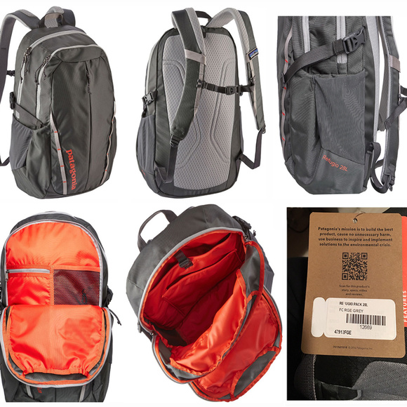 patagonia grey backpack